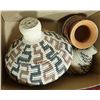 Image 1 : 2 SOUTH WEST NATIVE STYLE BASKETS + 1 HANDMADE
