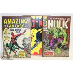 MARVEL PICTURES SET GROUP OF 3 TOGETHER