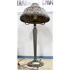 Image 1 : LEADED TIFFANY STYLE GLASS LAMP SHADE