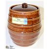 Image 1 : VINTAGE BARREL COOKIE JAR