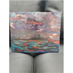 JUSTIN OBRADOVIC ORIGINAL PAINTING, CANADIAN