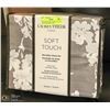 Image 1 : NEW QUEEN SIZE LAUREN TAYLOR MICROFIBER SHEET SET
