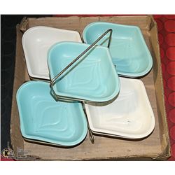 VINTAGE 1960 TURQUOISE AND BLUE CALIFORNIA