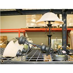 HANGING LIGHT FIXTURE SOLD WITH LAMP