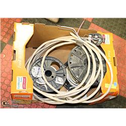 3 ROLLS ELECTRICAL WIRE