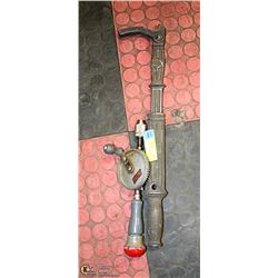 STAPLE PULLER AND HAND DRILL