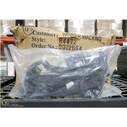 13 PAIRS OF NEW ICE CLEATS