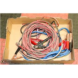 2 JUMPER CABLES + 50' EXTENSION CABLE