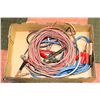 Image 1 : 2 JUMPER CABLES + 50' EXTENSION CABLE