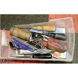 LOT OF ANTIQUE TOOLS