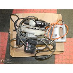 BOX OF ASSORTED TOOLS