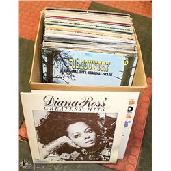 BOX OF RECORDS ROCK TO JAZZ TO BLUES