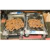 Image 1 : 4PCS OF 2-1/2 TON VEHICLE DOLLIES PLUS CHAIN
