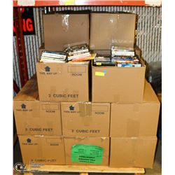 PALLET OF 2500 DVDS
