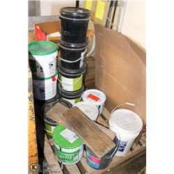 PALLET OF ASSORTED ADHESIVE AND MORE