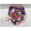 Image 1 : LARGE BOX OF ASSORTED EARRINGS BRACELETS