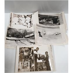 LOT OF 1940'S WARTIME PHOTOS 12"X8" NOT PRINTS