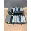 Image 1 : (2) - ALLEN-BRADLEY 1746-A7 7 SLOT SLC 500 RACK W/1746-P2 POWER SUPPLY & MODULES AS PICTURED