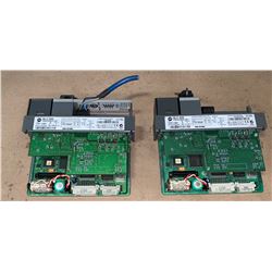 (2) - ALLEN-BRADLEY 1747-L541 SLC 500 PROCESSOR UNITS