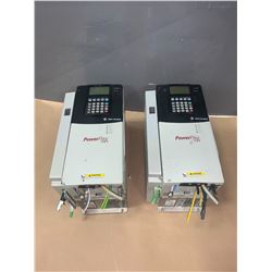 (2) - ALLEN-BRADLEY 20D D 022 A 3 EYNADACE POWERFLEX 700S DRIVES