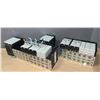 Image 1 : (2) - ALLEN-BRADLEY 1756-A10 10 SLOT CHASIS W/POWER SUPPLY 1756-PA75 & MODULES AS SHOWN IN THE PICS