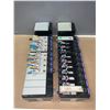 Image 1 : (2) - ALLEN-BRADLEY 1756-A13 13 SLOT CHASIS W/POWER SUPPLY 1756-PA75 & MODULES AS SHOWN IN THE PICS