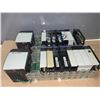 Image 2 : (2) - ALLEN-BRADLEY 1756-A10 10 SLOT CHASIS W/POWER SUPPLY 1756-PA75 & MODULES AS SHOWN IN THE PICS