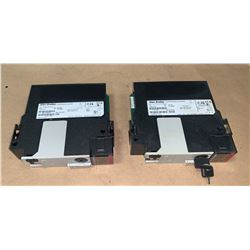 (2) - ALLEN-BRADLEY 1756-L73S LOGIX 5573S AUTOMATION CONTROLLERS