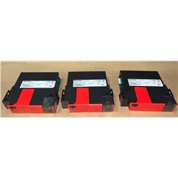 (3) - ALLEN-BRADLEY 1756-L7SP LOGIX L7SP SIL 3 PLe SAFETY PARTNER CONTROLLERS
