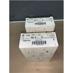 LOT OF - NEW - ALLEN-BRADLEY 1492-W4 TERMINAL BLOCKS
