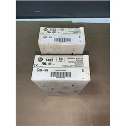 LOT OF - NEW - ALLEN-BRADLEY 1492-W6 TERMINAL BLOCKS