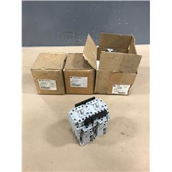 LOT OF ALLEN BRADLEY 104-C23ZJ22 REVERSING CONTACTOR