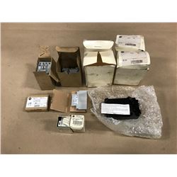 LOT OF ALLEN BRADLEY CIRCUIT BREAKER / CONTACTOR / COIL *PART #'S PICTURED*
