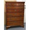 Image 3 : Six Drawer American Cherry Bracket Foot Chest