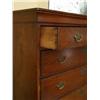 Image 4 : Six Drawer American Cherry Bracket Foot Chest