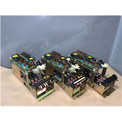 (3) - FANUC A06B-6047-H002 VELOCITY CONTROL UNITS