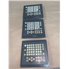 Image 1 : (3) - FANUC A02B-0281-C125/MBR MDI KEYPAD UNITS