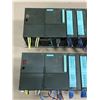 Image 2 : (2) SIEMENS CPU MODULE W/ POWER SUPPLY, MODULES AND RACK *SEE PICS*