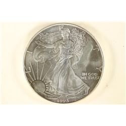 1993 AMERICAN SILVER EAGLE BRILLIANT UNC