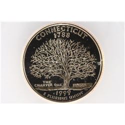 1999-S CONNECTICUT QUARTER ICG PR70 DCAM