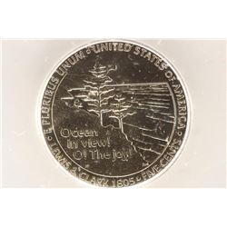 2005-P OCEAN IN VIEW NICKEL ICG SP69 SATIN FINISH