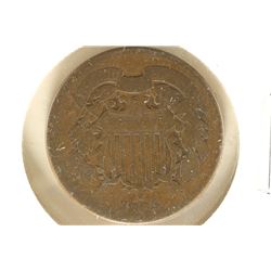 1864 US TWO CENT PIECE