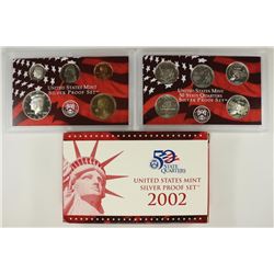 2002 US SILVER PROOF SET (WITH BOX)