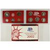 Image 2 : 2002 US SILVER PROOF SET (WITH BOX)