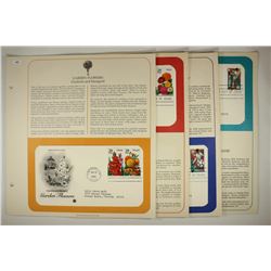 4 ASSORTED 1994 1ST DAY OF ISSUE ENVELOPES