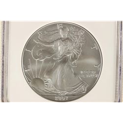 2007-W AMERICAN SILVER EAGLE NGC MS69