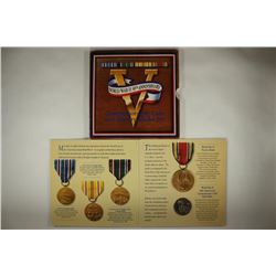 1991-95 WWII 50TH ANNIVERSARY COMMEMORATIVE COIN