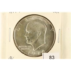 1974-S IKE SILVER DOLLAR BRILLIANT UNC