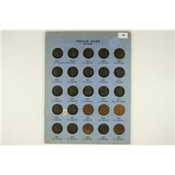 1880, 1881, 1882, 1885 & 1887 INDIAN HEAD CENTS