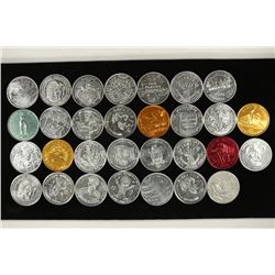 30 ASSORTED MARDI GRAS TOKENS